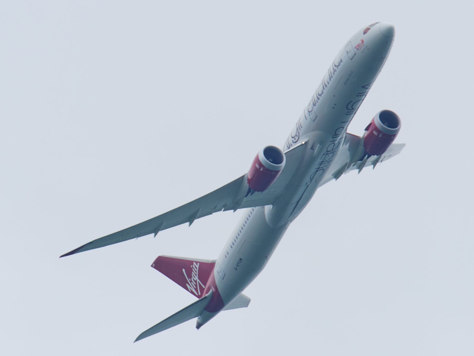 A Virgin Atlantic Boeing 787-9 Dreamliner climbing after take-off, the aircraft type operating the new non-stop London Heathrow to Phuket route in this Thailand tourism update