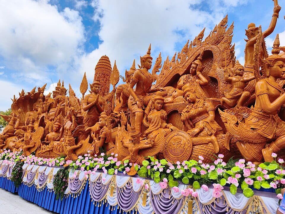 Large wax float in July 2026 parade